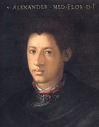 Алессандро Медічі біографія, фото, розповіді - герцог флорентійський, перший зі старшої лінії Медічі, хто правив містом, носячи титул «герцог»