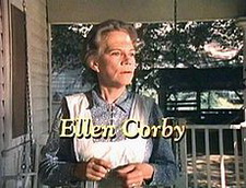 Еллен Корбі біографія, фото, розповіді - американська актриса, номіантка на премію «Оскар», найвідоміша по ролі бабусі Уотон в телесеріалі «Волтон», за яку вона отримала три премії «Еммі»