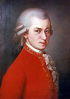 Вольфганг Амадей Моцарт биография, фото, истории - австрийский композитор, инструменталист и дирижёр, скрипач-виртуоз, клавесинист, органист