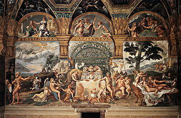 Джуліо Романо біографія, фото, розповіді - 1492-1546) - італійський живописець і архітектор, найбільш значний з учнів Рафаеля, один із зачинателів і найбільш самобутніх представників мистецтва маньєризму