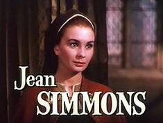 Джин Сіммонс біографія, фото, розповіді - англійська актриса, номінантка премії «Оскар»