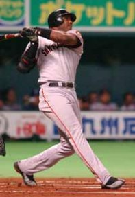 Барри Бондс биография, фото, истории - американский бейсболист, выступающий за команду Главной лиги бейсбола «Сан-Франциско Джайентс» на позиции левого игрока внешнего поля
